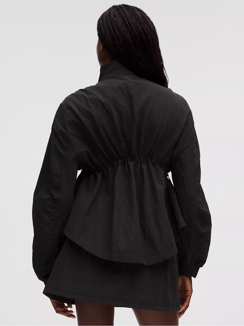 Lululemon Crinkle Nylon Cinchable Jacket Size Small - Picture 5 of 10
